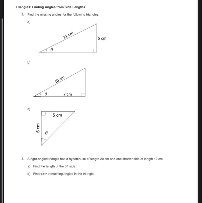 circles sectors and basic trigonometry worksheet arc lengths and sector ...