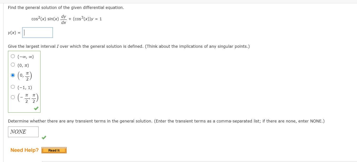 find-the-general-solution-of-the-given-differential-equation-cos2x-sinx