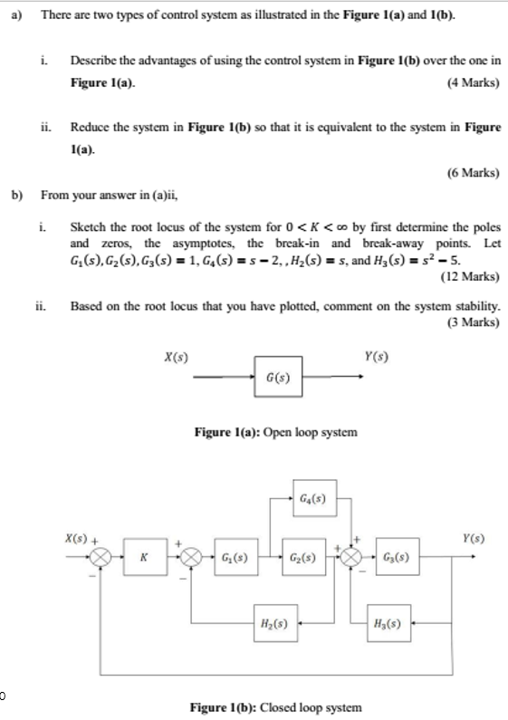 a-there-are-two-types-of-control-system-as-illustrated-in-the-figure-la