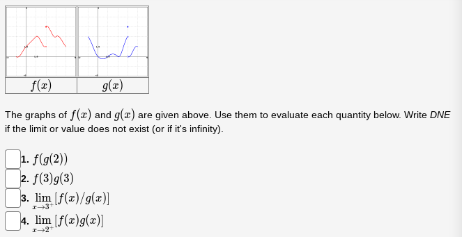 fx and gx calculator