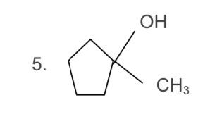 Classify Each Of The Following Alcohols As Primary Secondary And