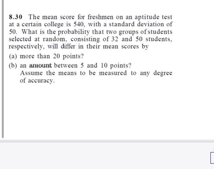 830-the-mean-score-for-freshmen-on-an-aptitude-test-at-a-certain