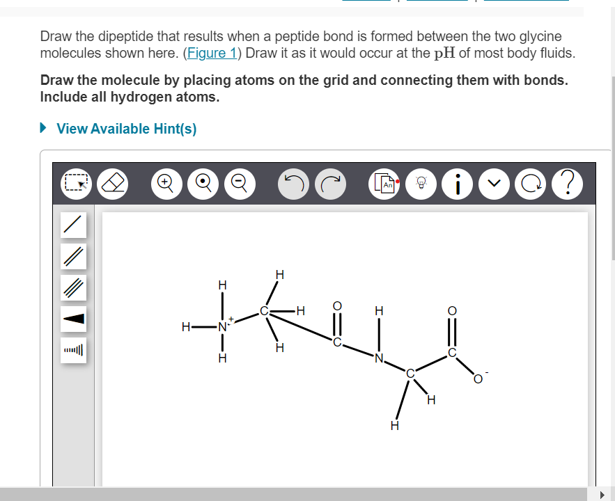 draw the dipeptide that results when a peptide bond is formed between