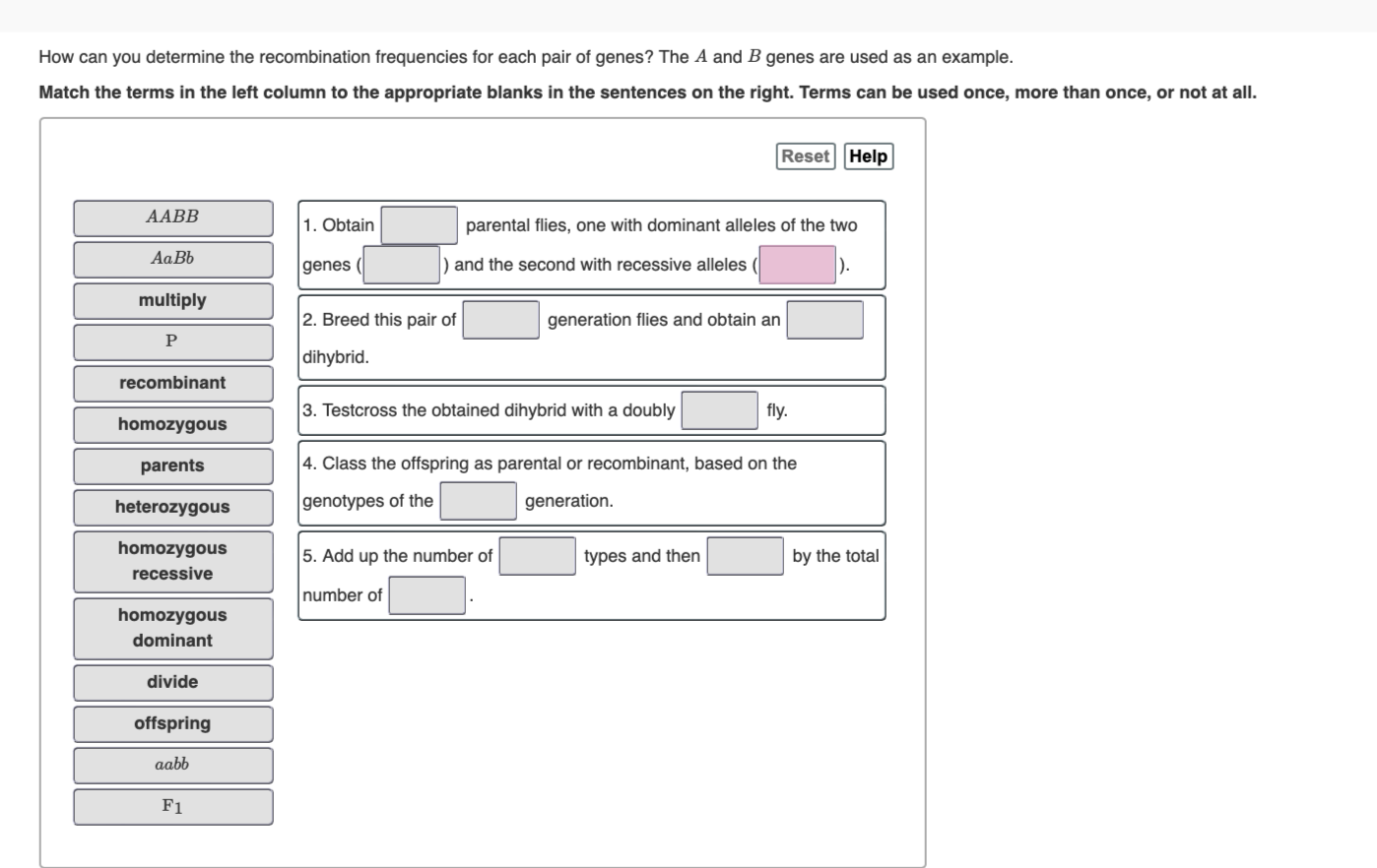 how-can-you-determine-the-recombination-frequencies-for-each-pair-of