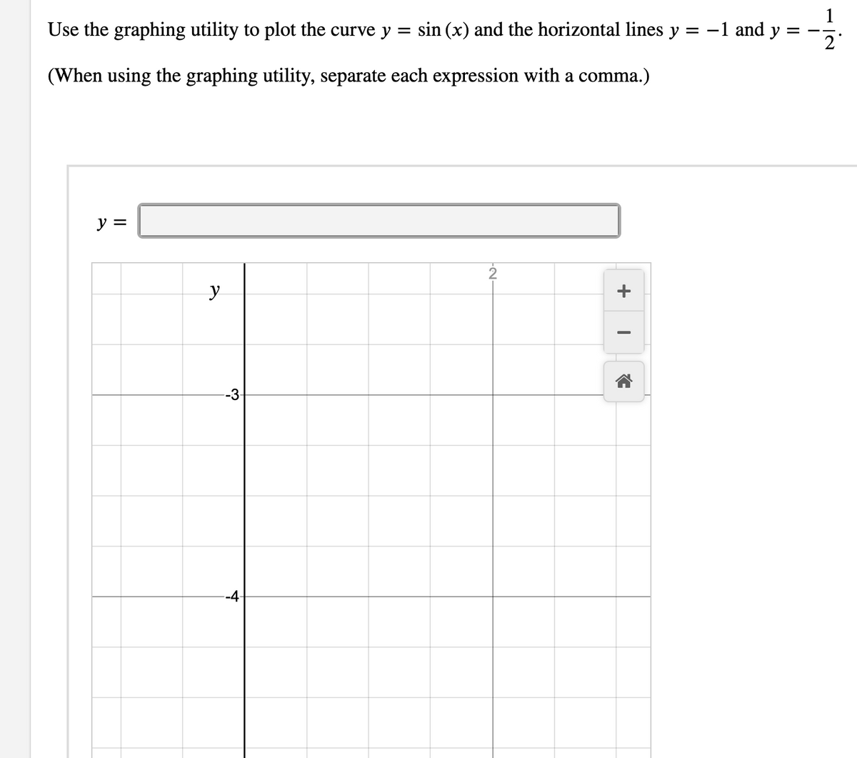 1-use-the-graphing-utility-to-plot-the-curve-y-sin-x-and-the-horizontal-lines-y-studyx