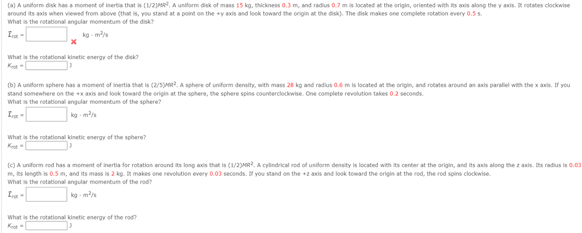 A A Uniform Disk Has Moment Inertia That Is 12mr2 A Uniform Disk Mass a-a-uniform-disk-has-moment-inertia-that-is-12mr2-a-uniform-disk-mass
