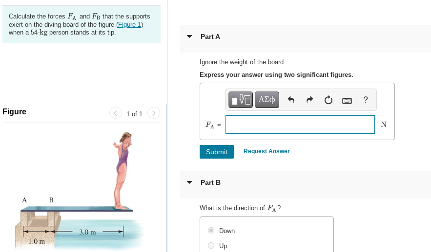 calculate-the-forces-fa-and-fg-that-the-supports-exert-on-the-diving