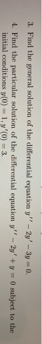 3-find-the-general-solution-of-the-differential-equation-y-2y-3y-0-4